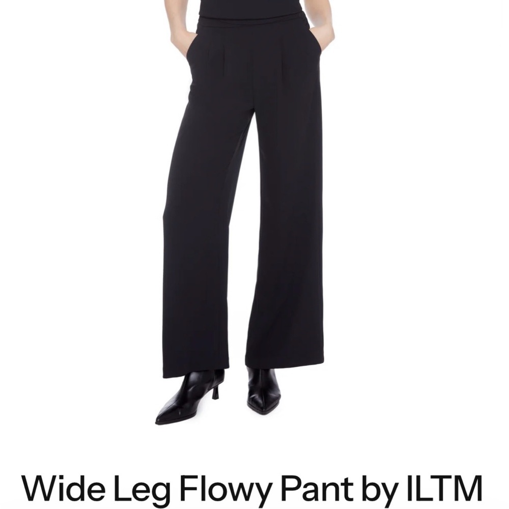 Elegant Black Wide Leg Pants